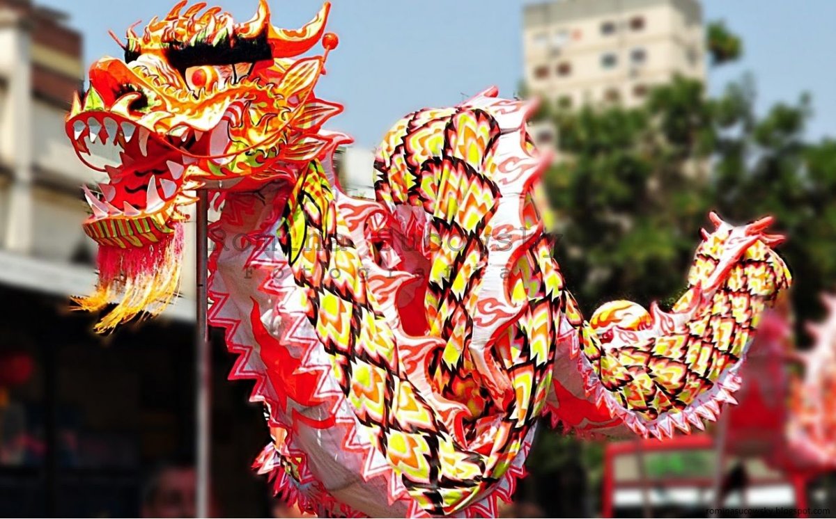 Танец китайского дракона
