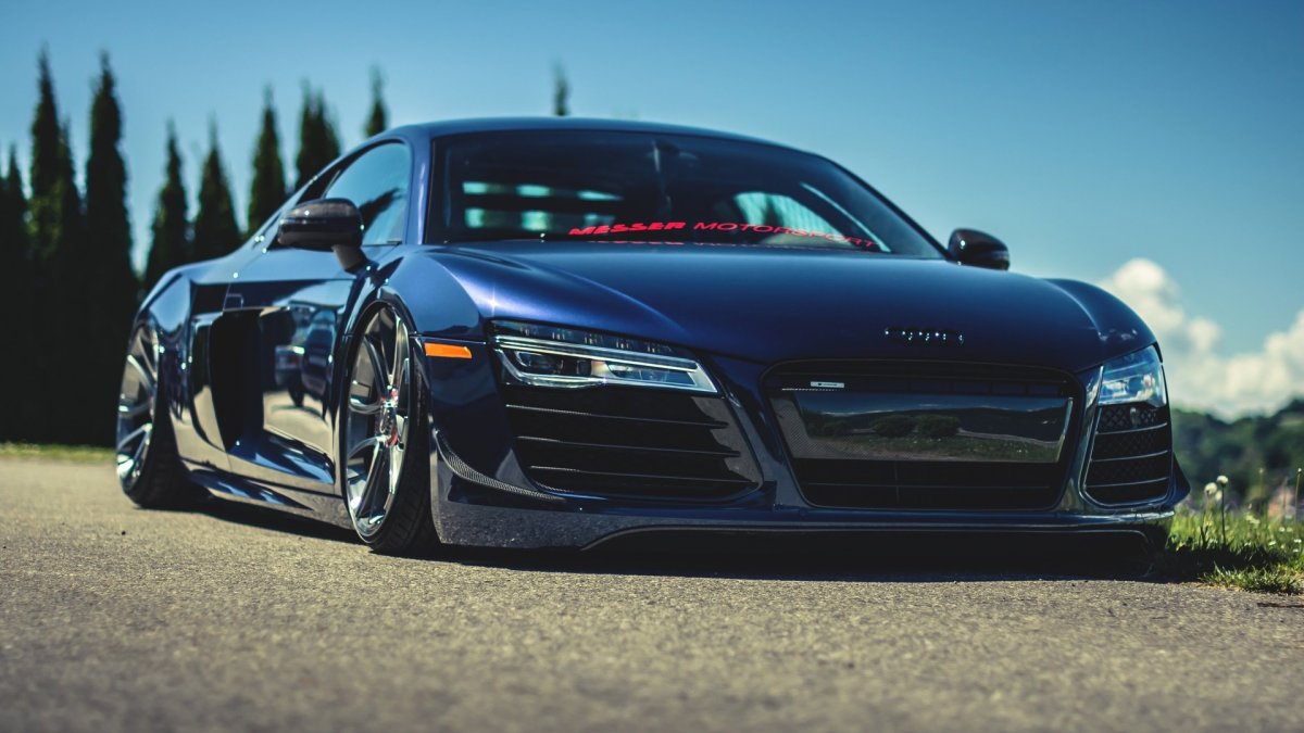 Audi r8 stance