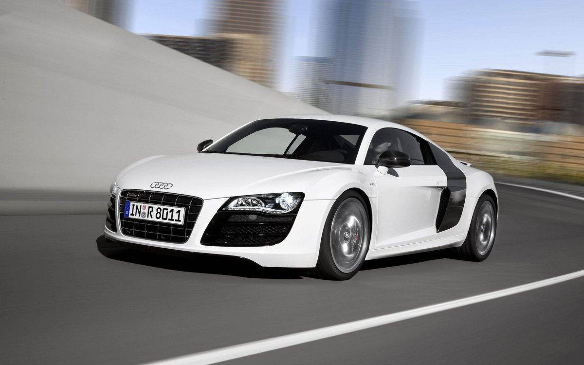 Ауди r8 белая