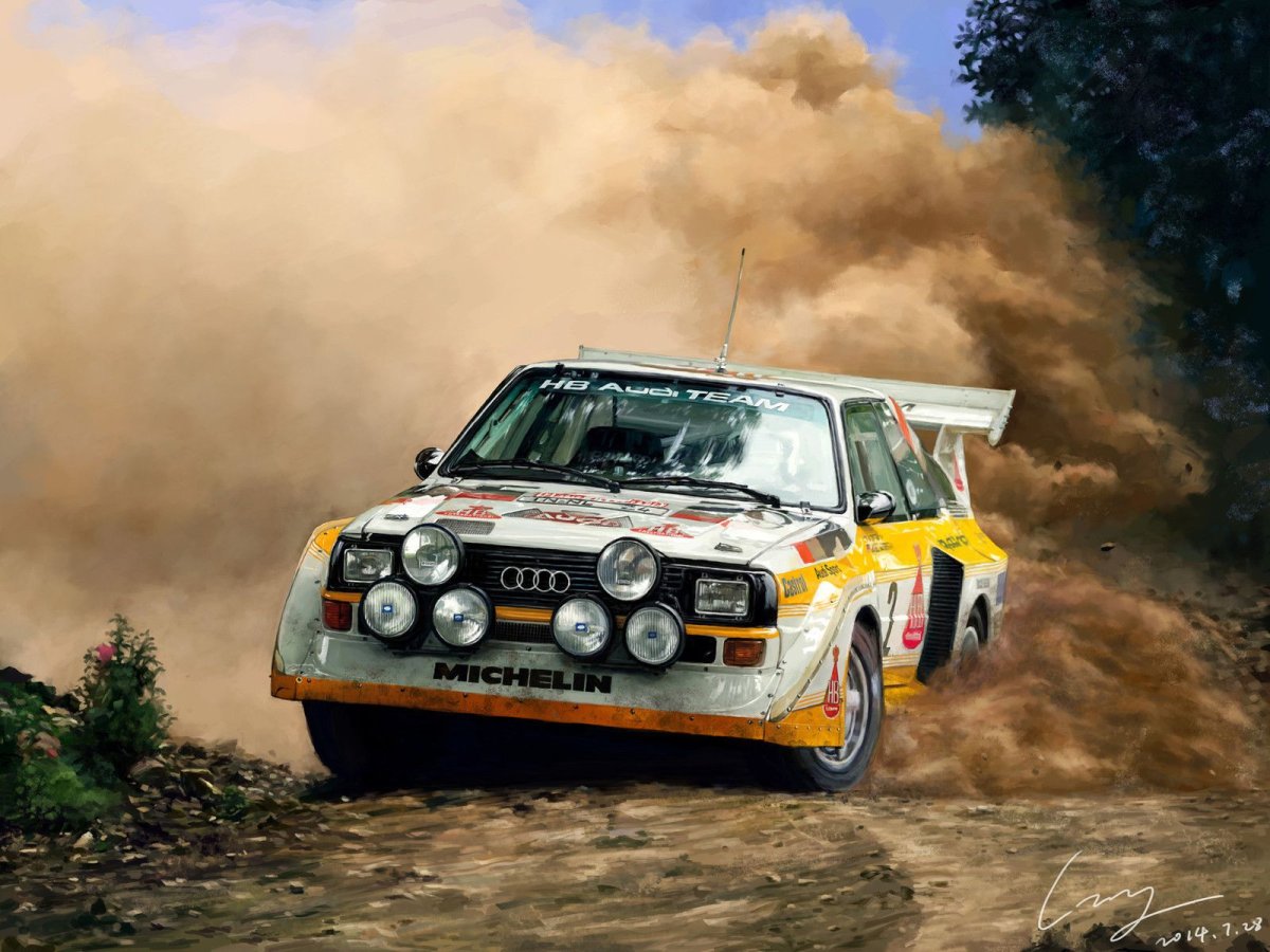 Audi Sport quattro s1 Group b