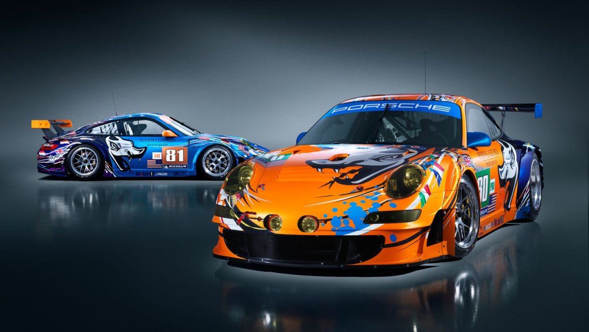 Porsche gt3 Leman livery