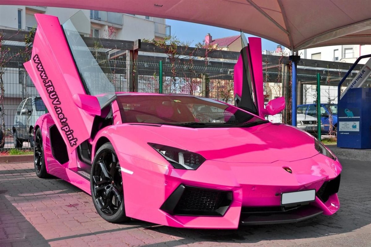 Lamborghini Aventador lp700-4 фиолетовый