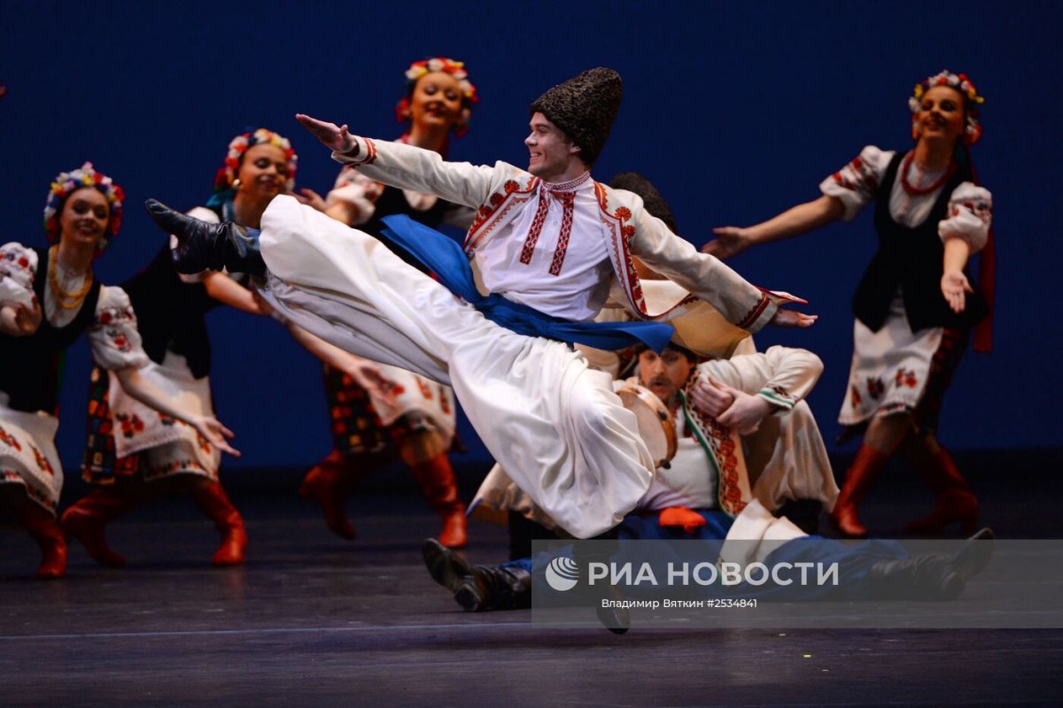 Танец Гопак Моисеева