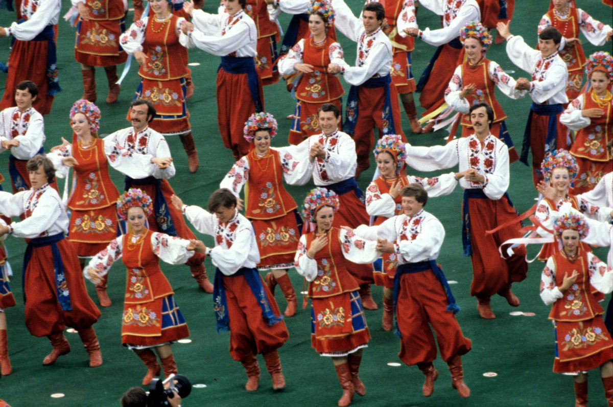 Олимпиада 1980 танец