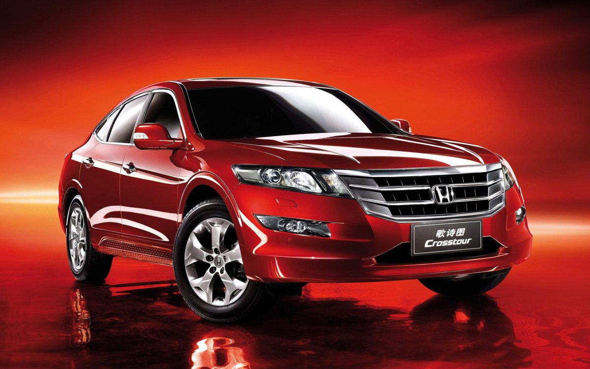 Honda Crosstour красный