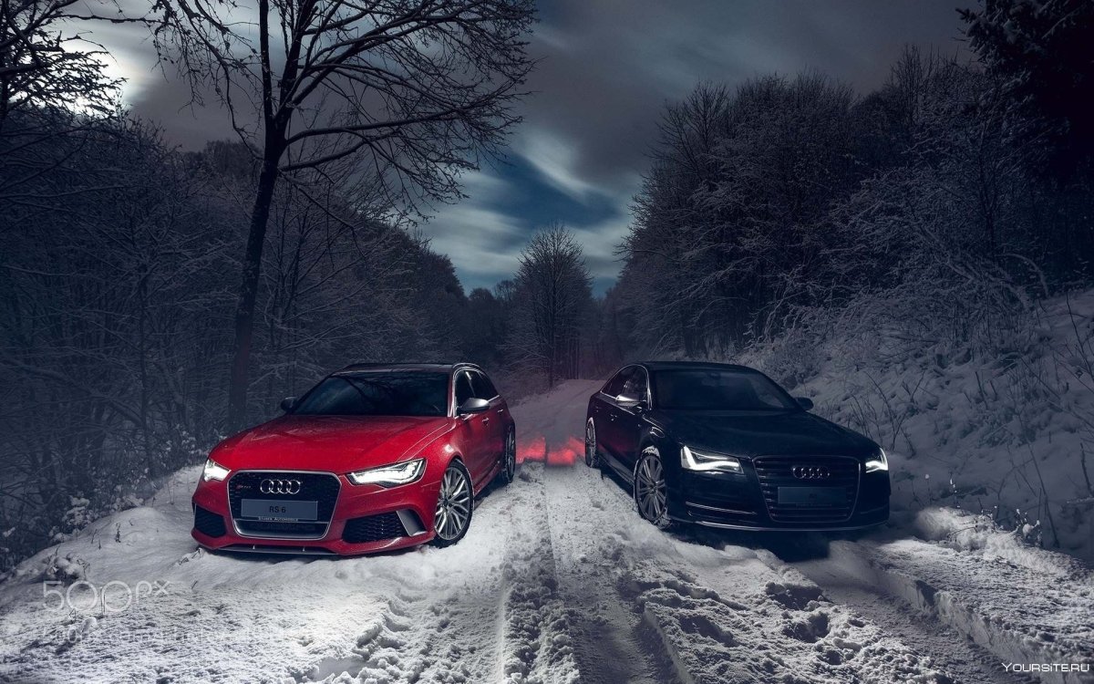 Audi rs6 Winter