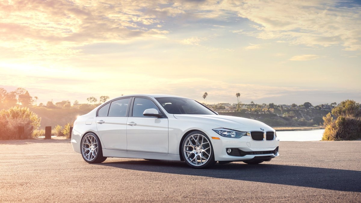BMW f30 White