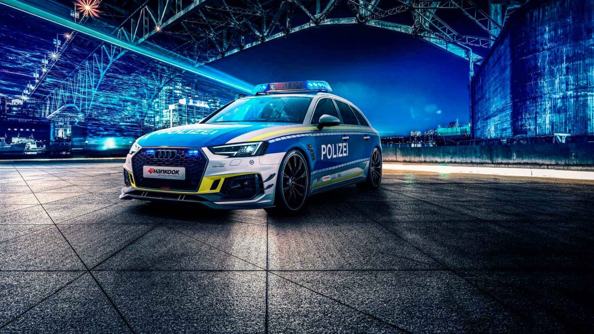 Audi rs6 Police