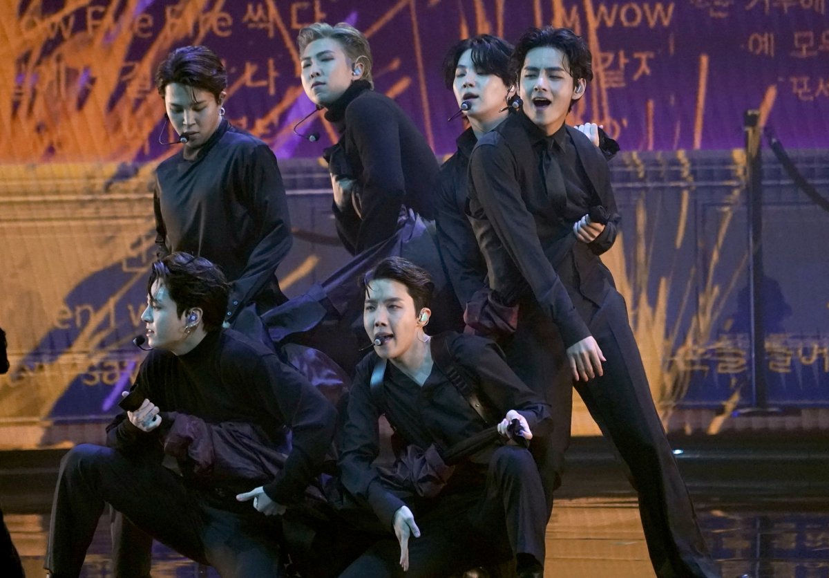 BTS Grammy 2022