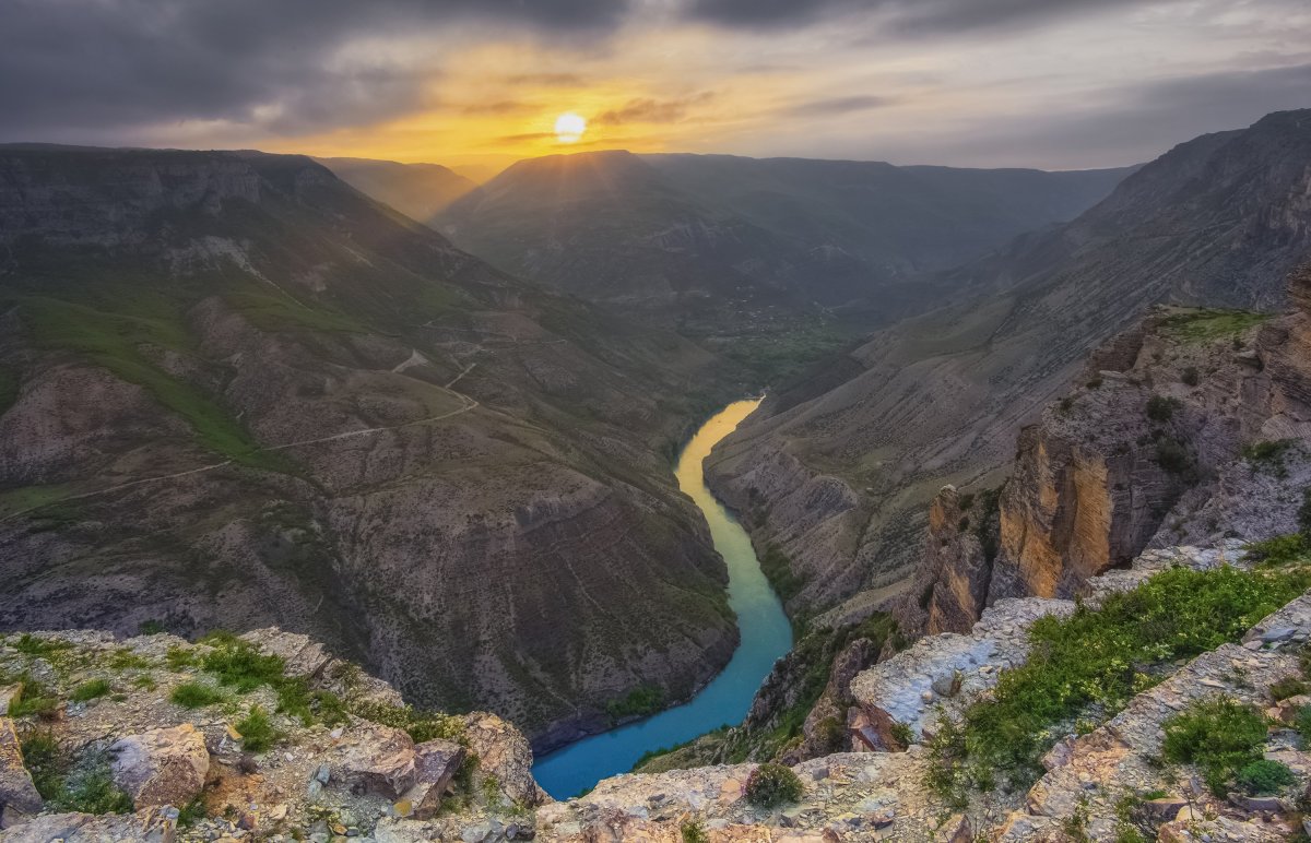 Горы Дагестана Сулакский каньон