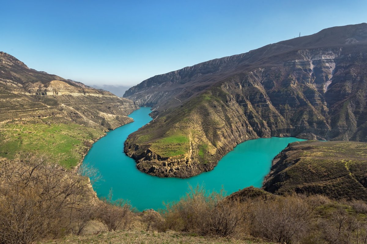 Сулак Сулакский каньон река
