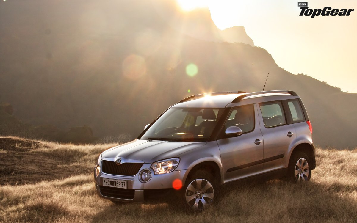 Skoda Yeti на рабочий стол