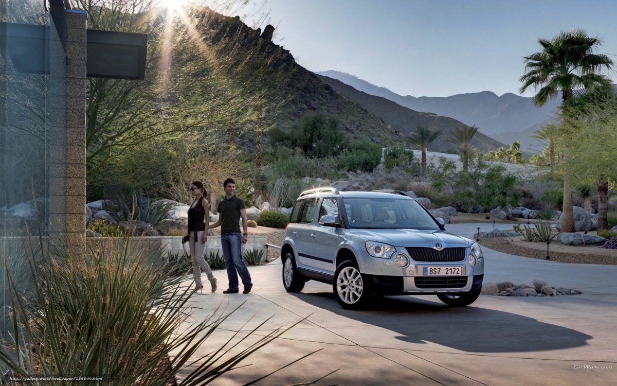 Обои на рабочий стол Skoda Yeti