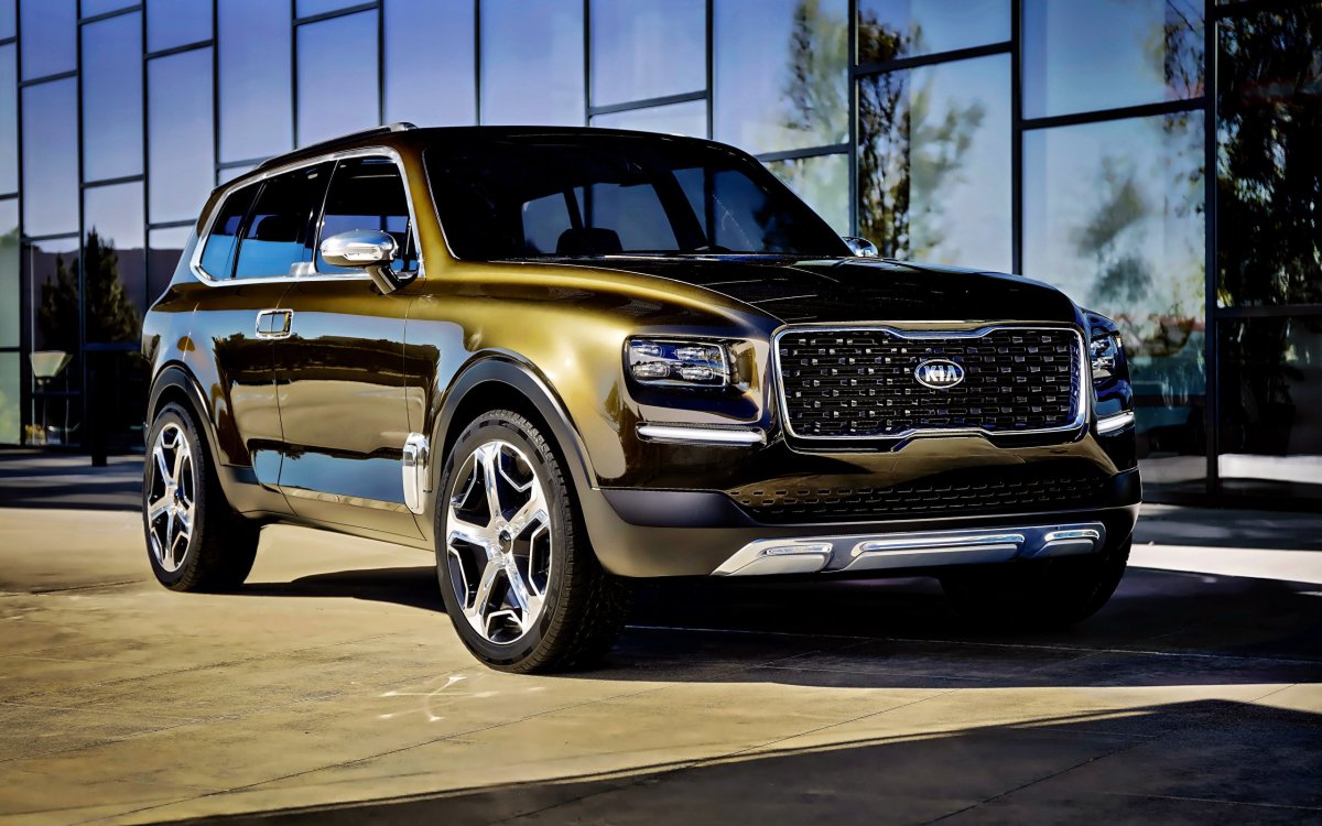 Kia новый джип 2019 Telluride