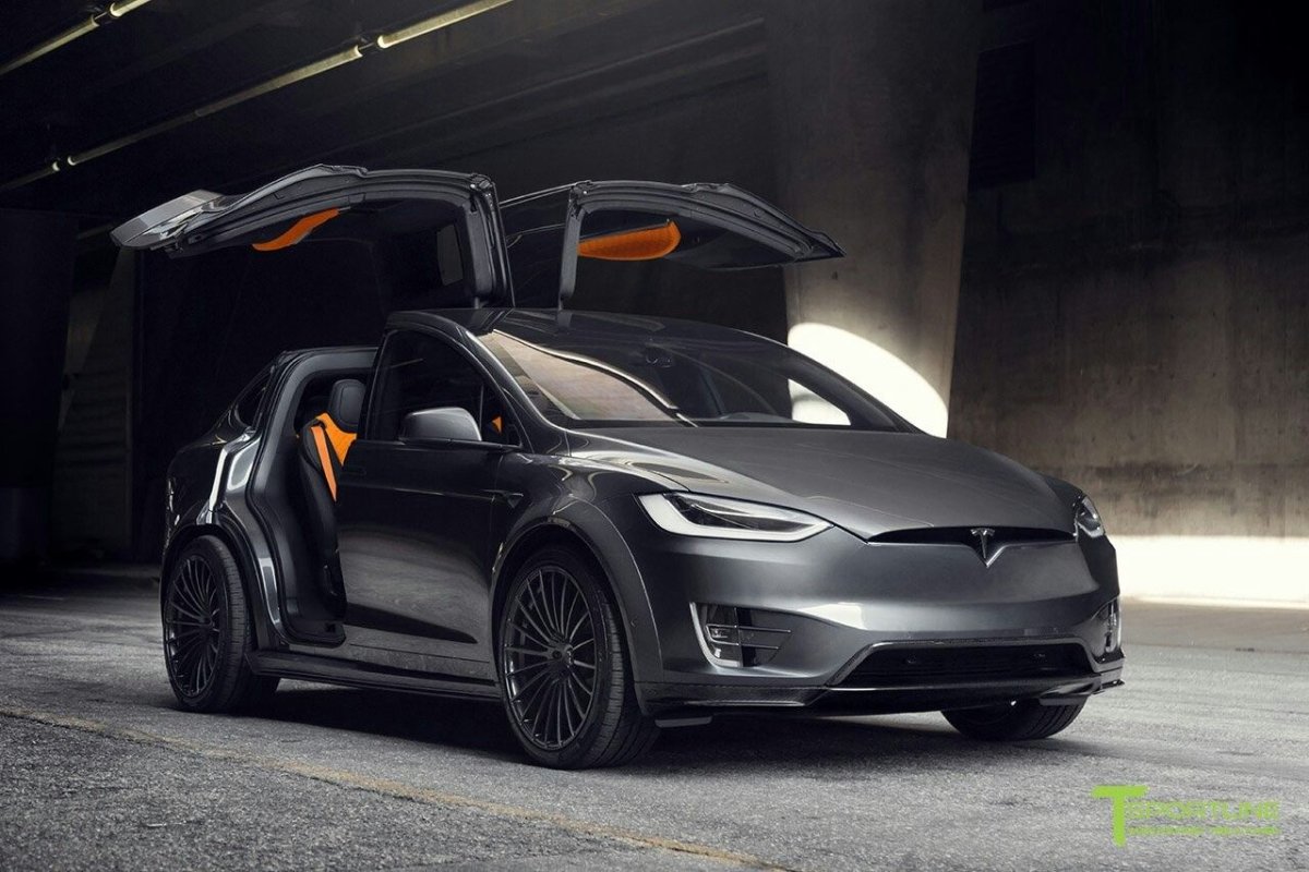 Tesla model x Black