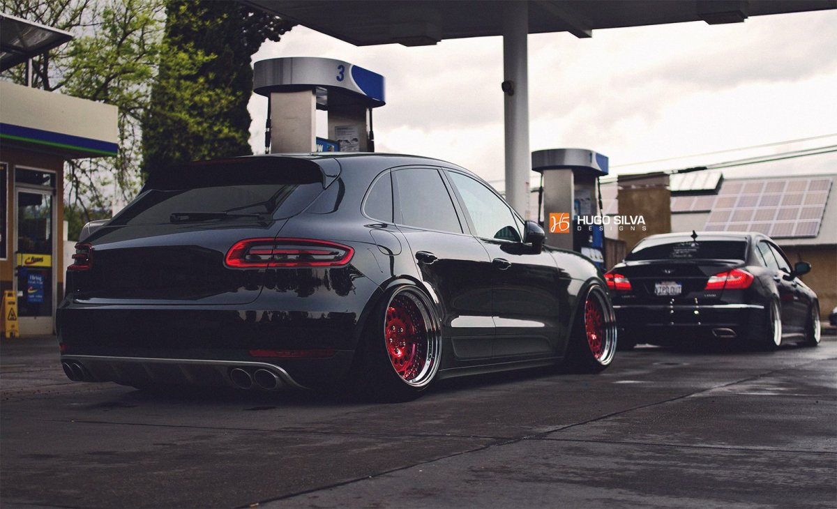 Porsche Macan stance