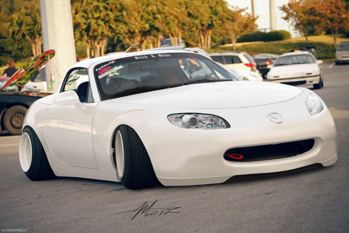 Mazda MX 5 С развалом