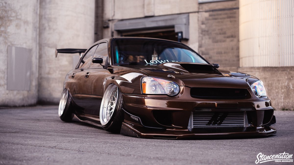Subaru Impreza WRX STI стенс