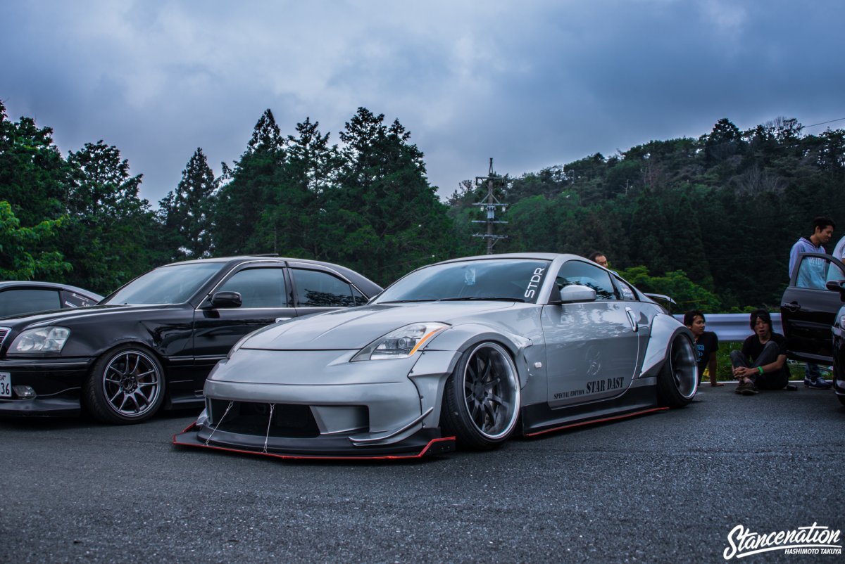 Nissan 350z stance Rocket Bunny