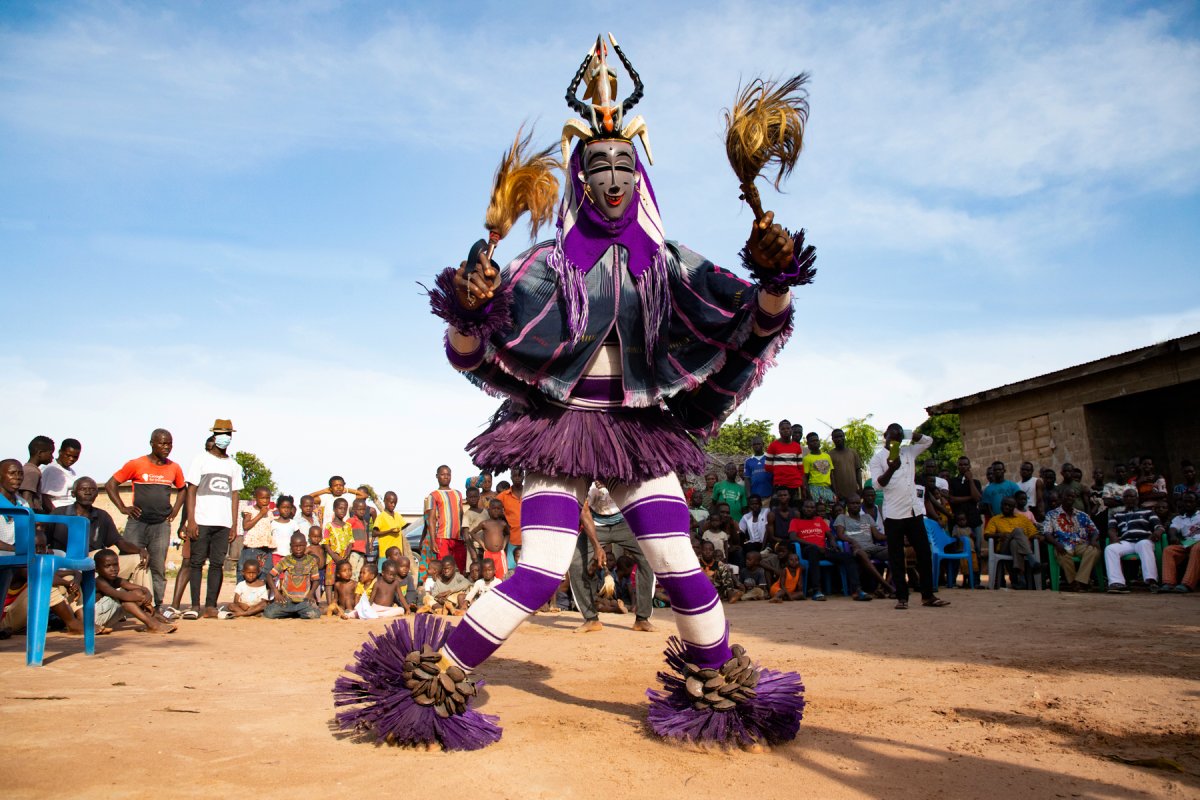 Zaouli Dancer