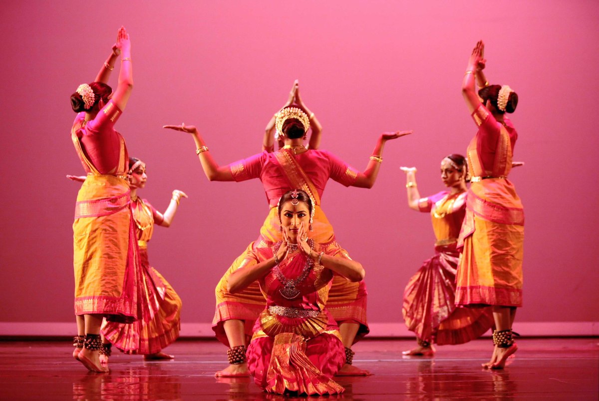 Культура Индии танцы Бхаратанатьям