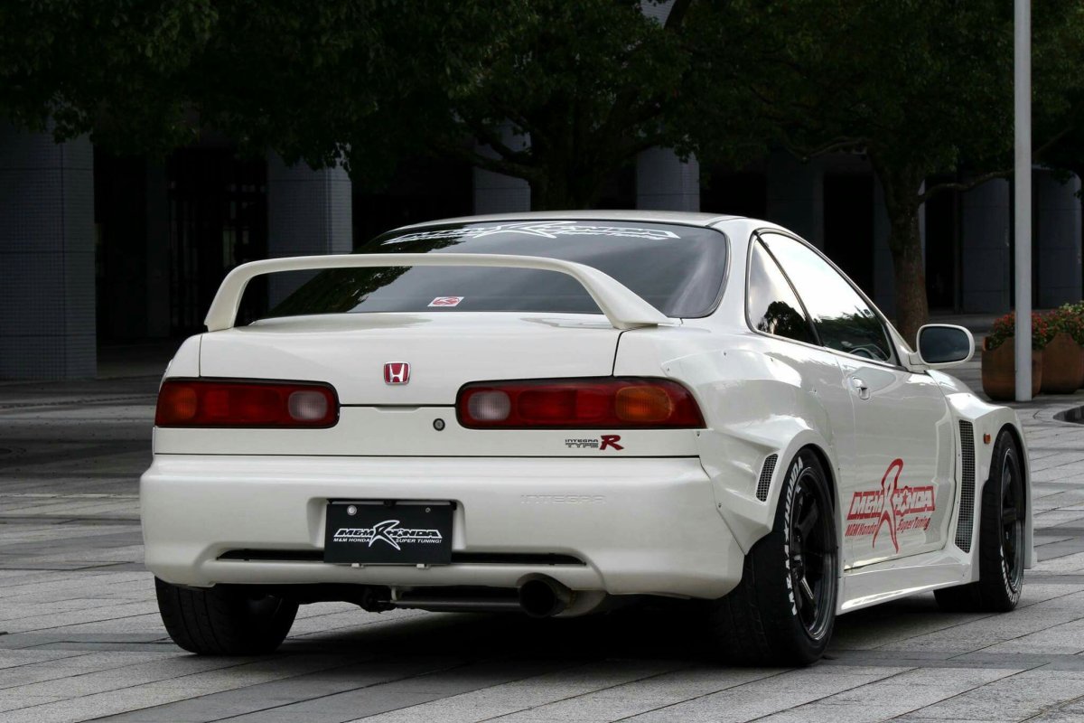 Honda Integra Type r в японском стиле