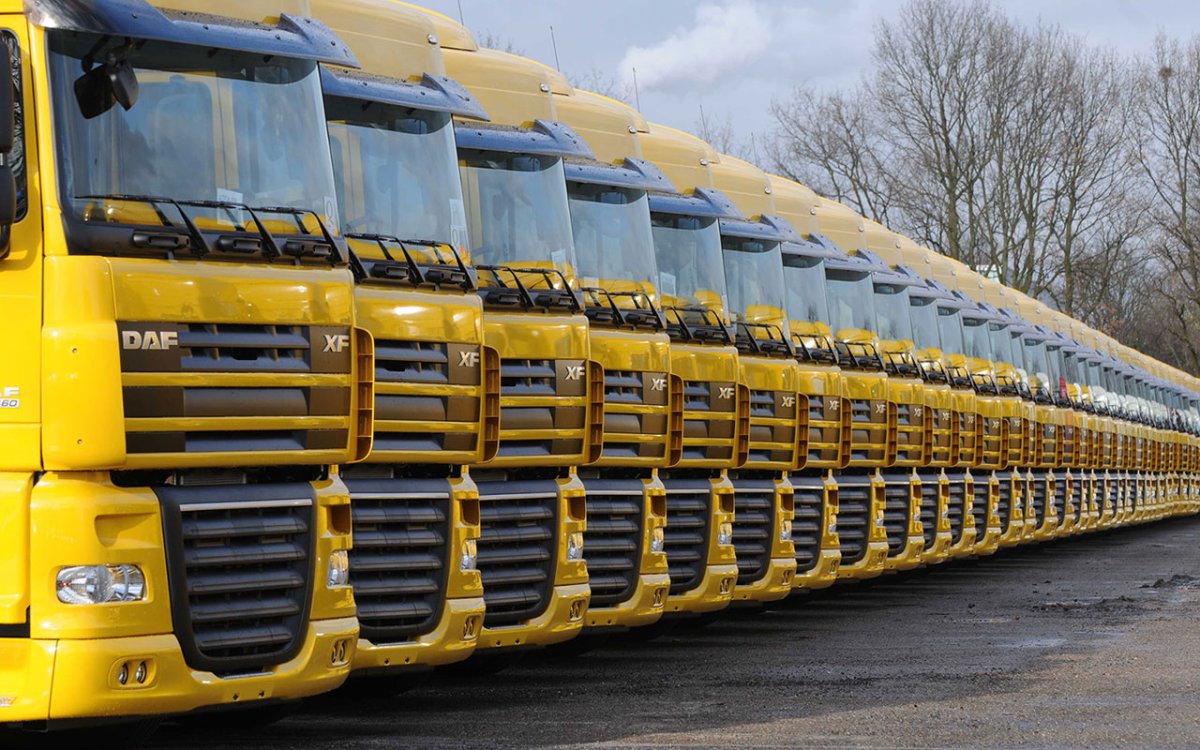 Автопарки DAF XF