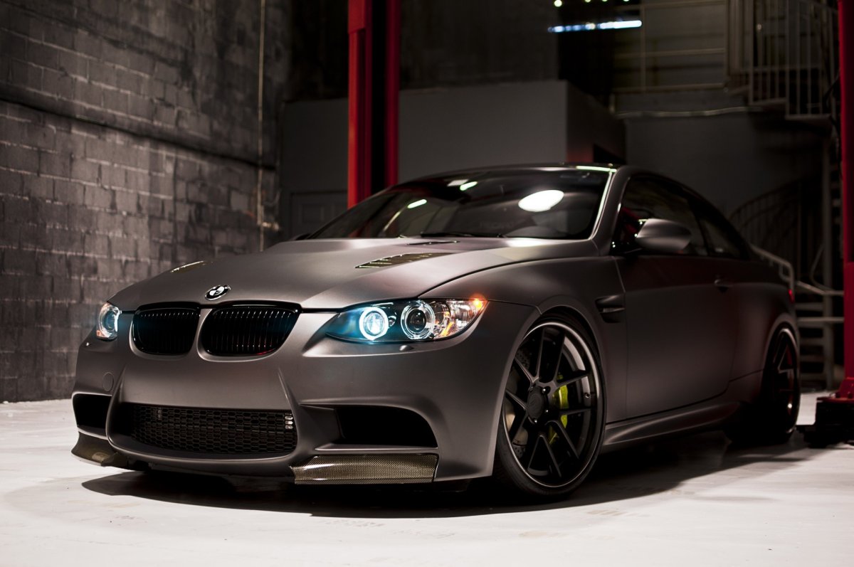 BMW m3 Black.матовый