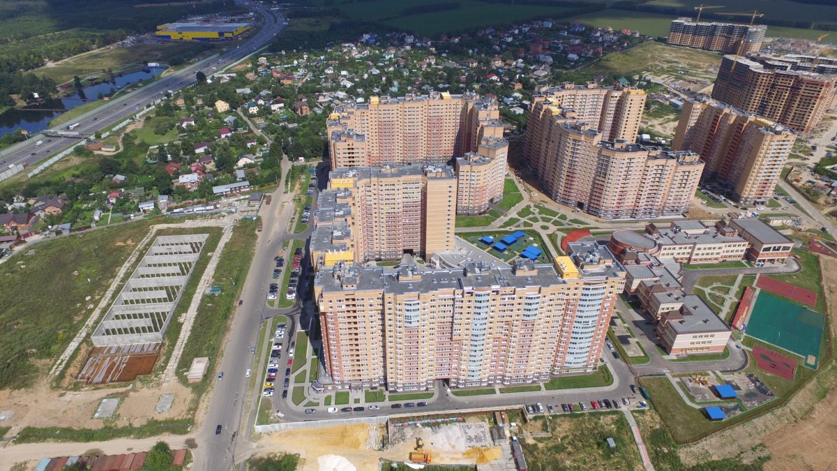 ЖК зеленые аллеи Видное
