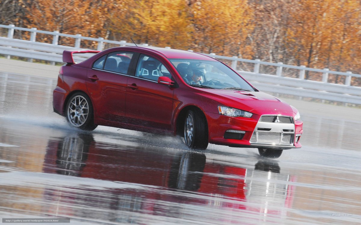 Mitsubishi Lancer 10 заднеприводного