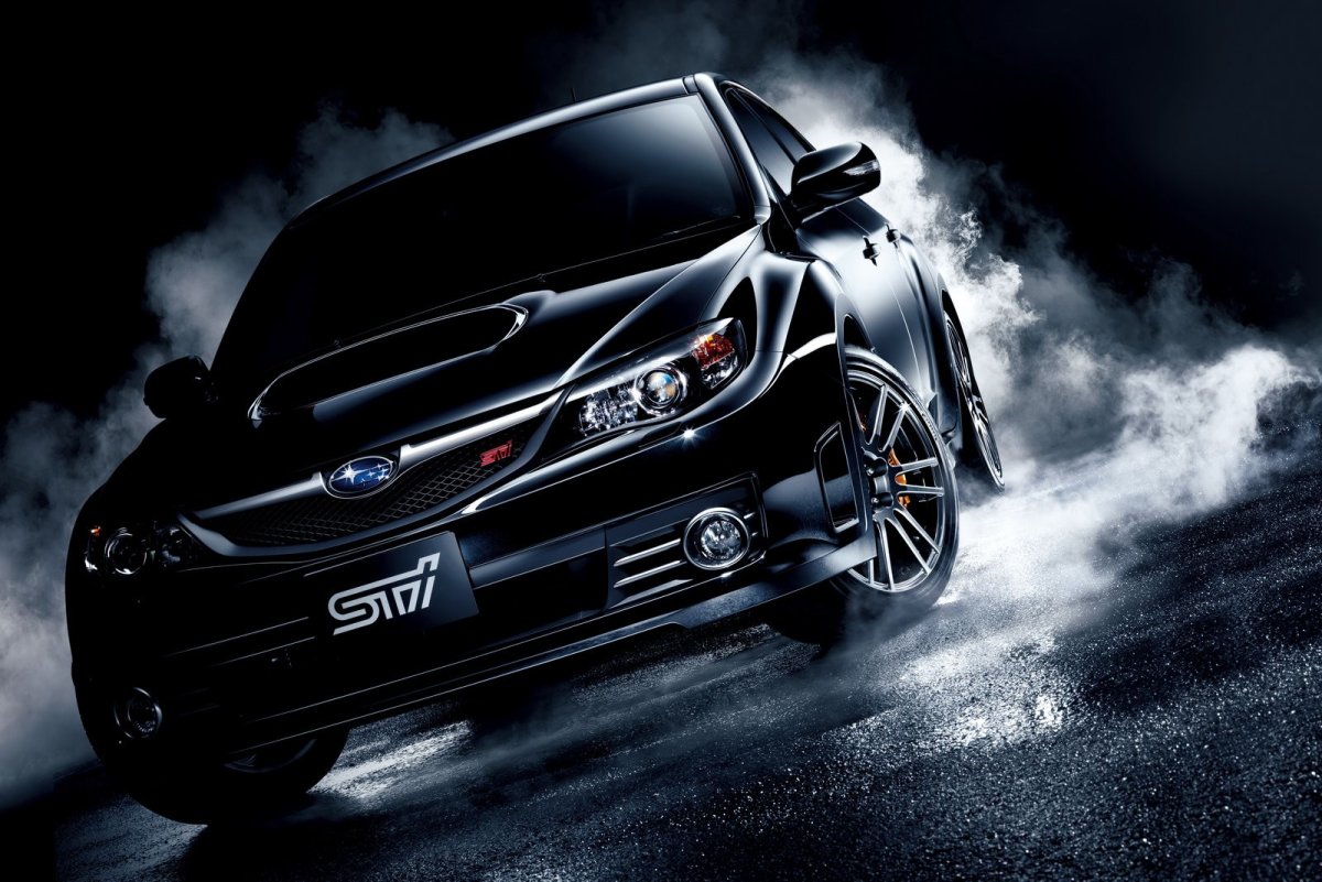 Subaru WRX STI арт