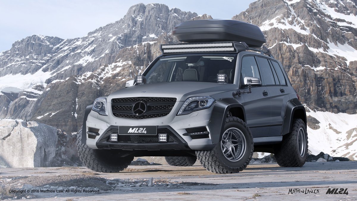 Mercedes Benz GLK off Road