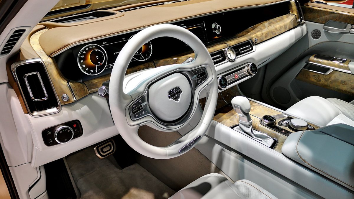 Aurus Senat Limousine l700 салон