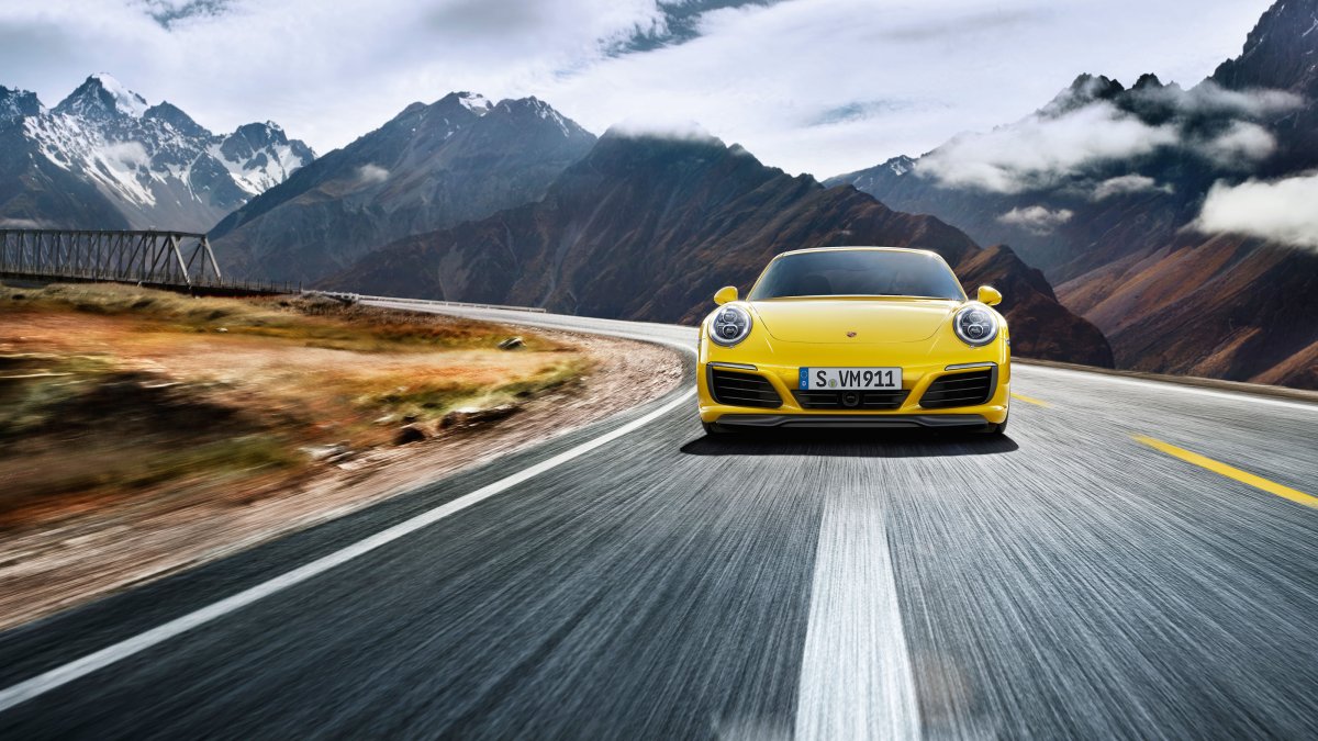 Реклама Порше 911