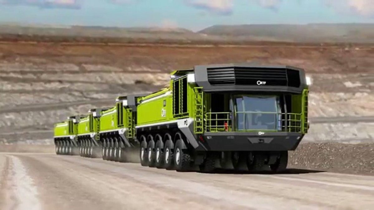 ETF MT-240 самый большой карьерный самосвал