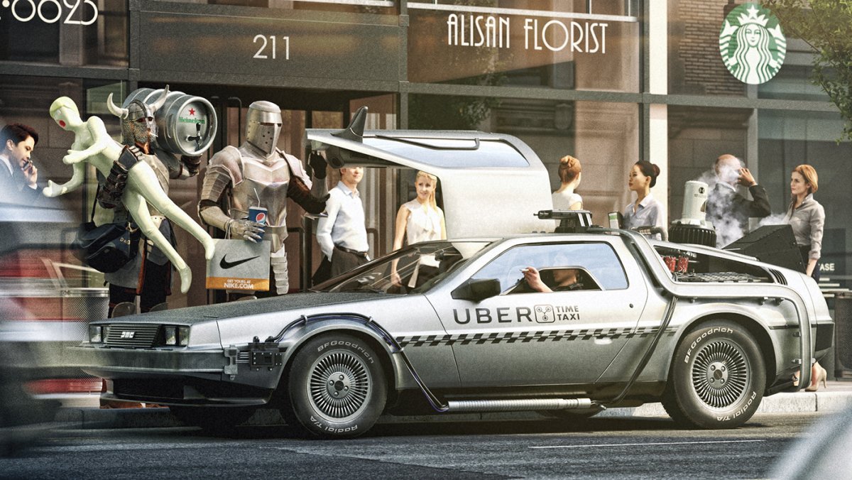 DELOREAN DMC-12 назад в будущее 3
