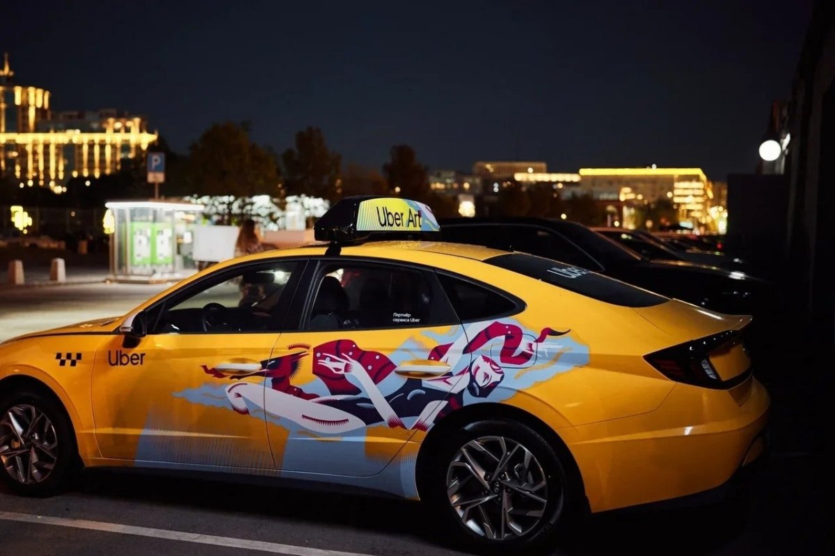 Uber Art оклейка