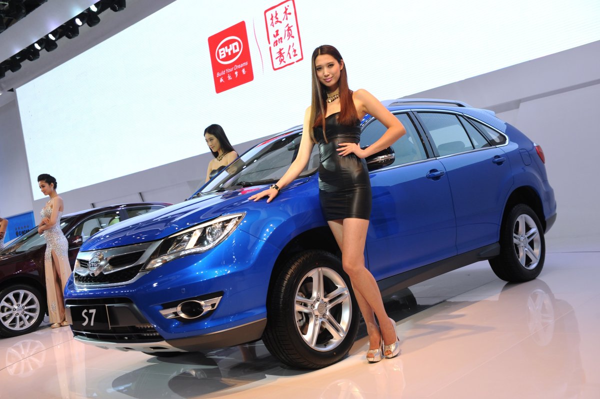 BYD China электроавтомобиль