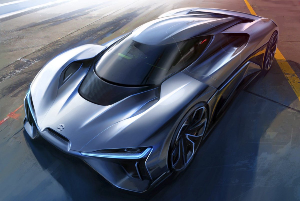 Китайский гиперкар Nio ep9