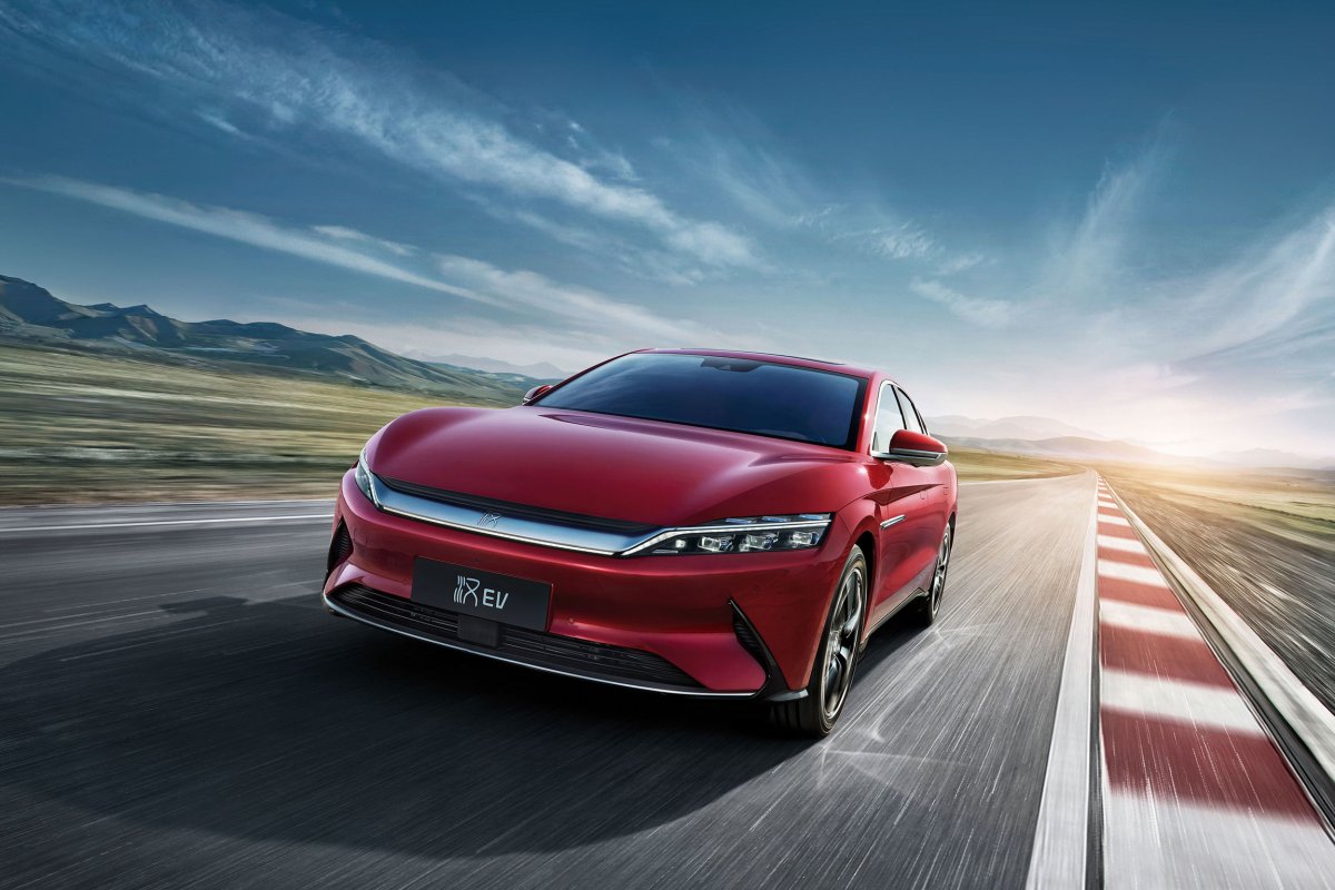 BYD электромобиль 2022