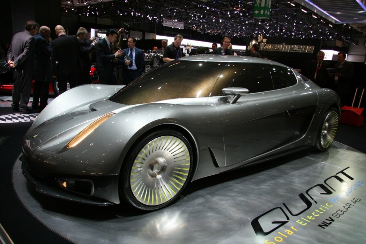 Koenigsegg quant Concept салон