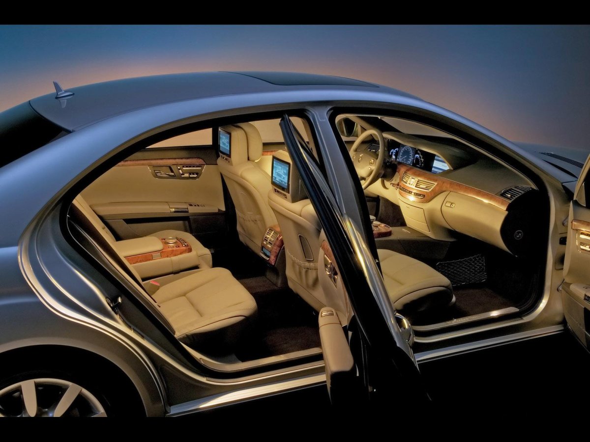 Mercedes-Benz s500 бизнес класс салон