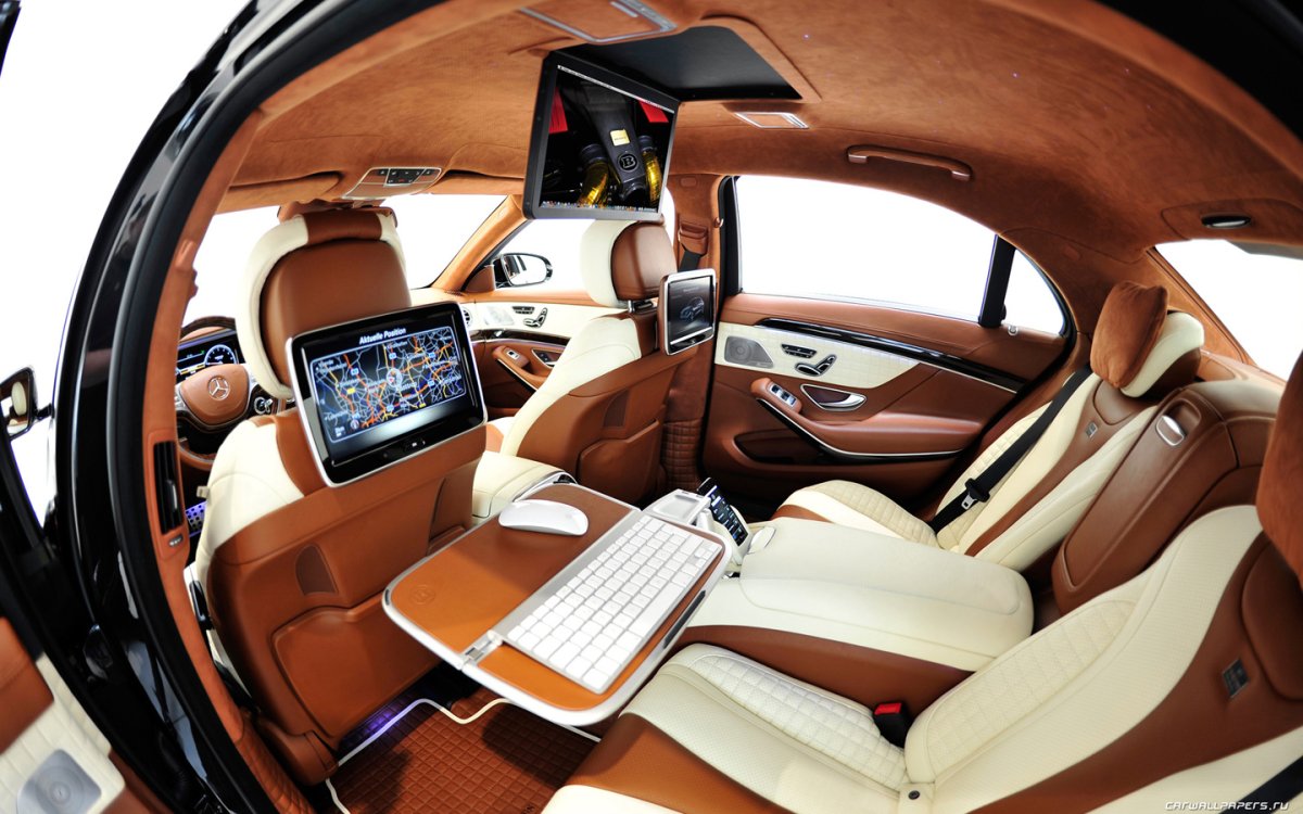 Mercedes w222 Brabus салон