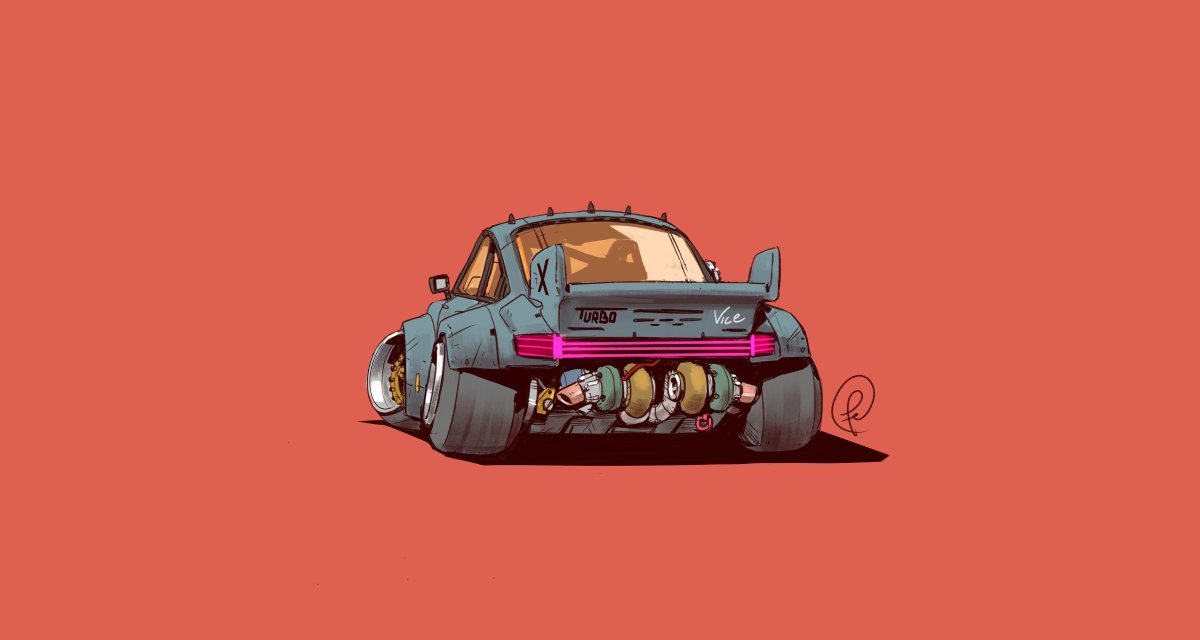Порше 911 киберпанк 2077