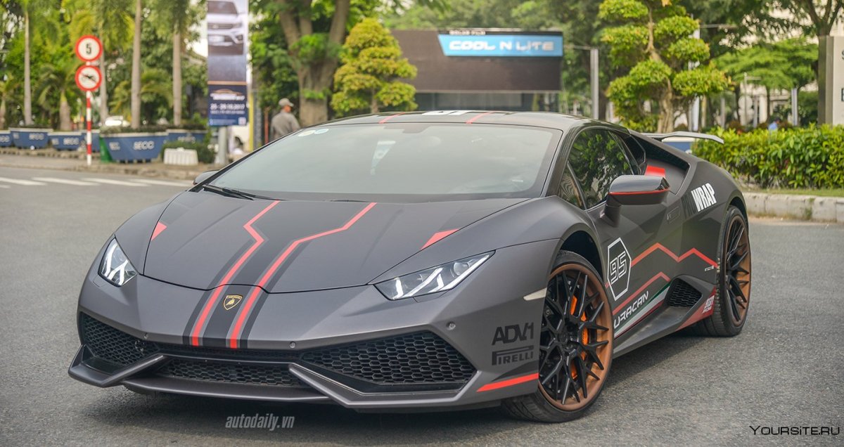 Lamborghini Huracan LP 610-4 винилы