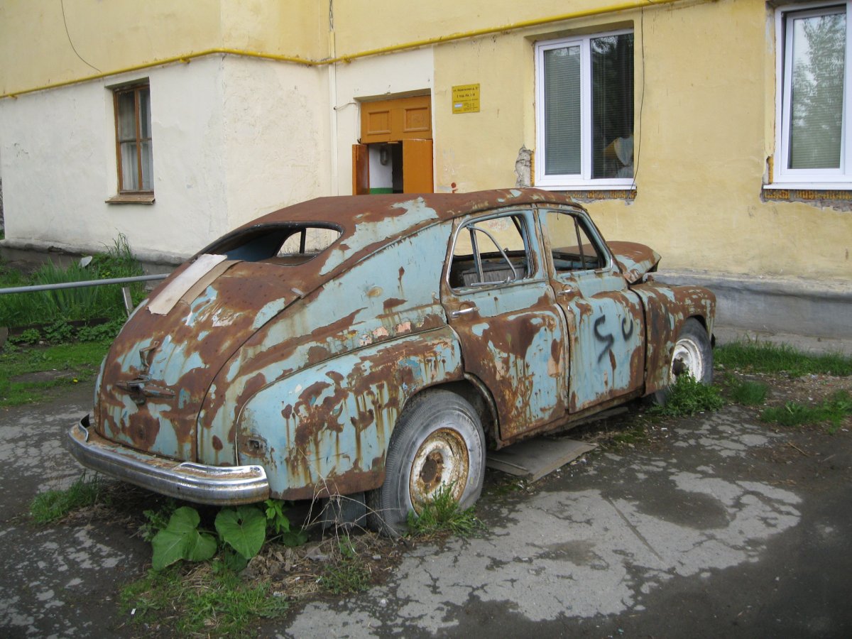 ГАЗ м20 ржавая