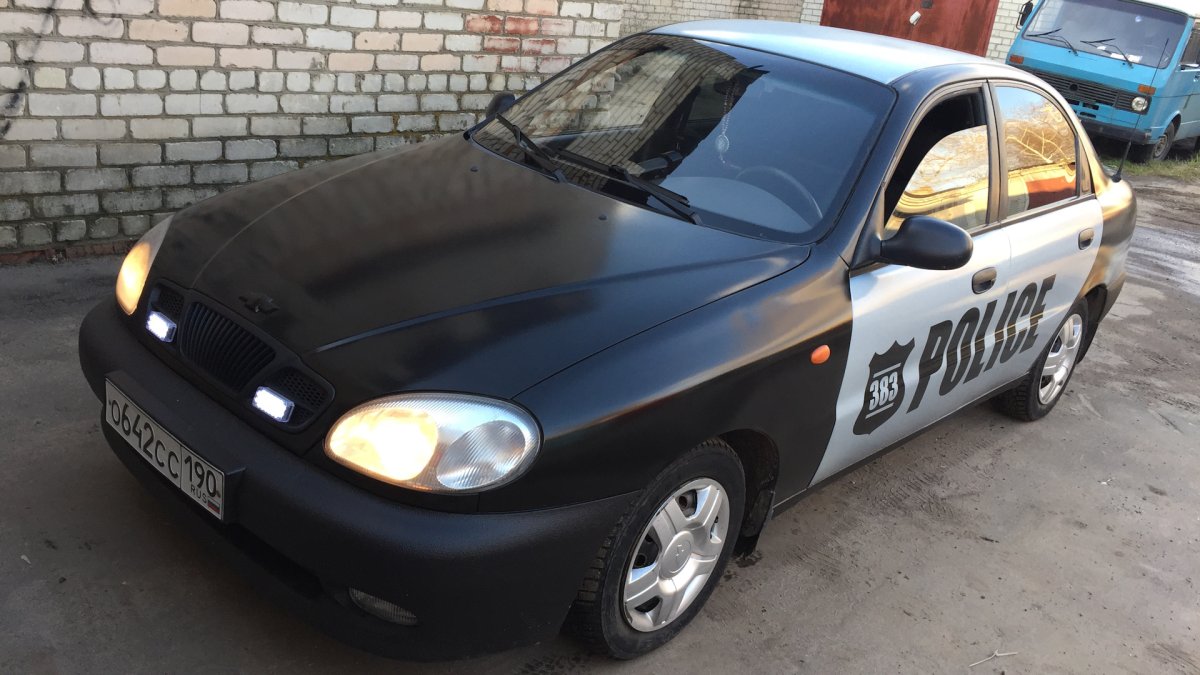 Chevrolet lanos Police