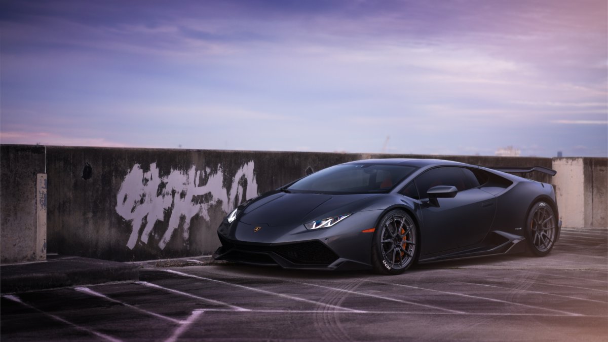 Lamborghini Huracan 4к