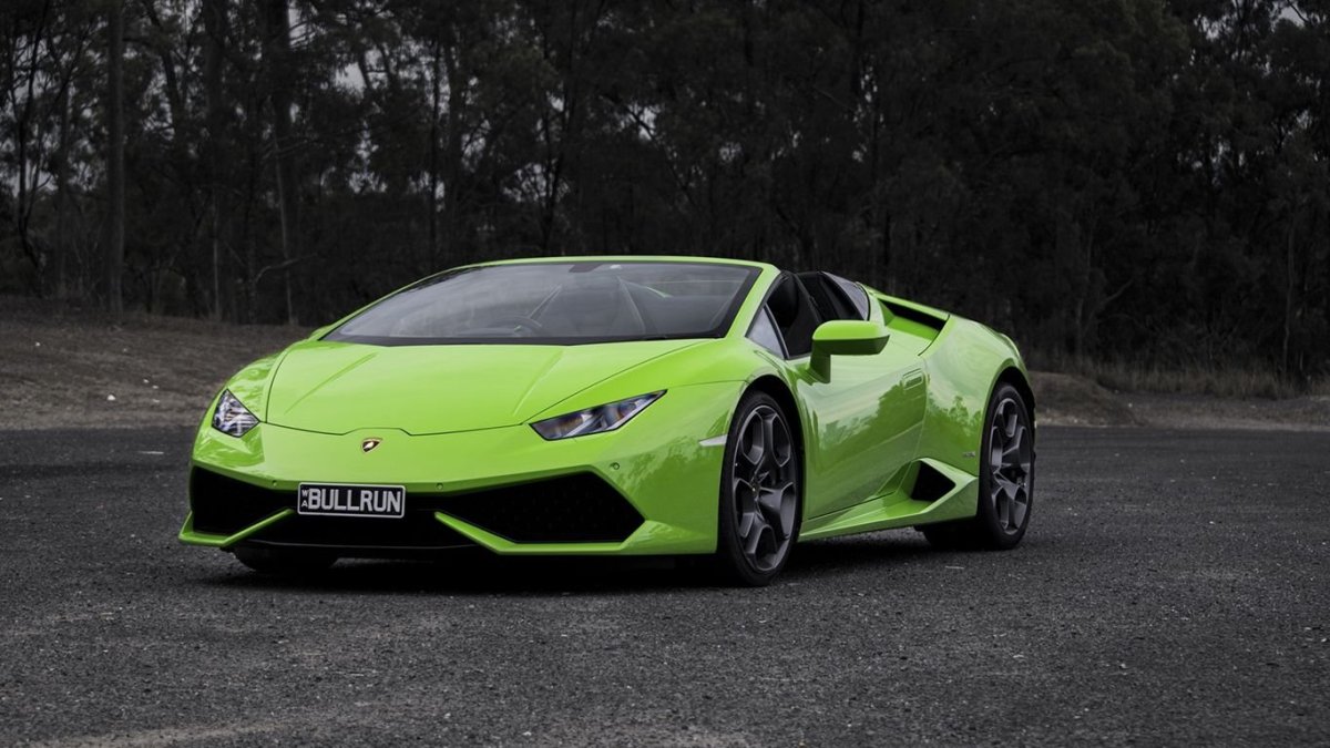 Lamborghini Huracán LP 610-4 зеленая