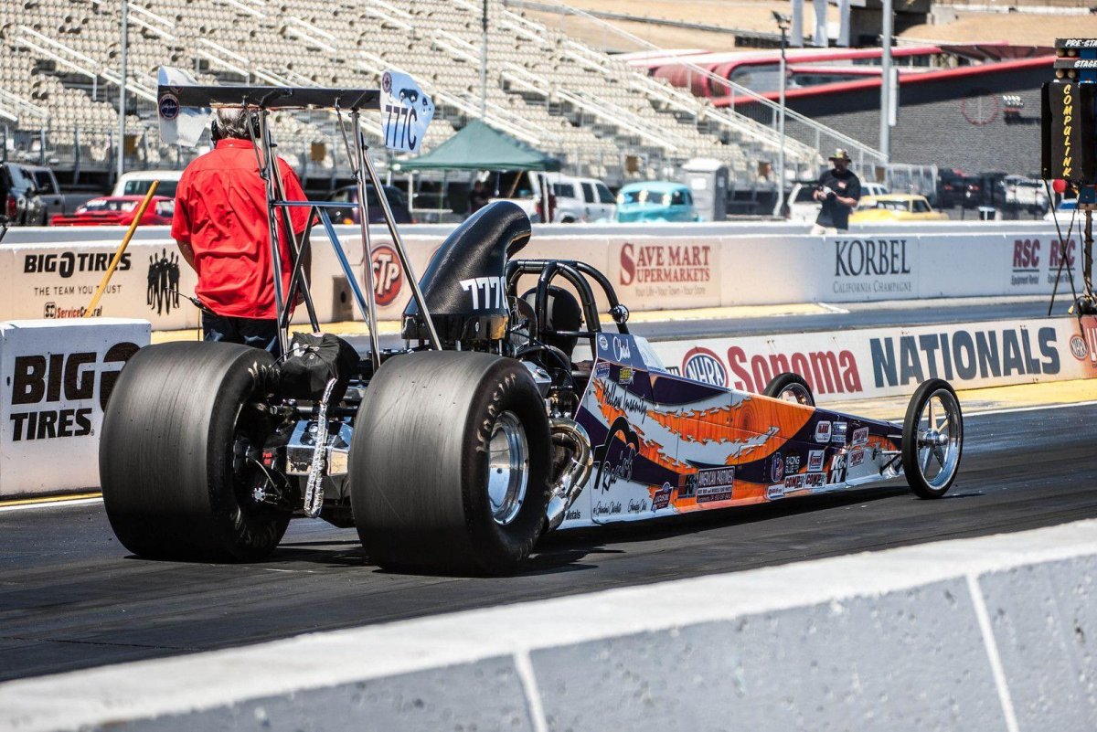 NHRA Drag Racing Race Dragster